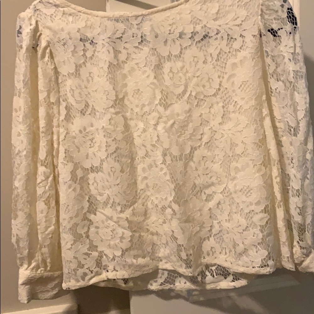 Zara lace top